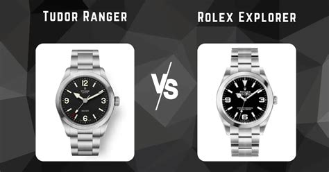 Tudor Ranger vs. Rolex Explorer: A Battle of Explorer Roots